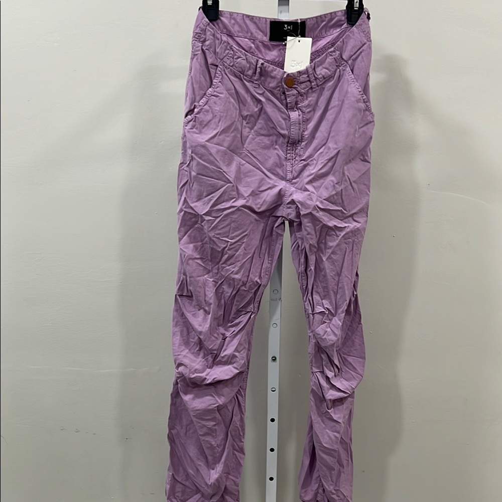 3x1 Friday Flip Pant in Lilac - Picture 4 of 12